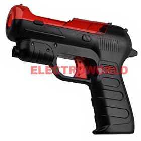 PS3 / Playstation Move Gun / Shooter / Pistol Shooting Attachment for PS3 Move Game Controller