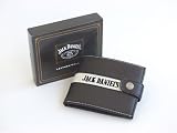 Kitchen & Housewares : JACK DANIELS New Leather Wallet - White Striped (T1)