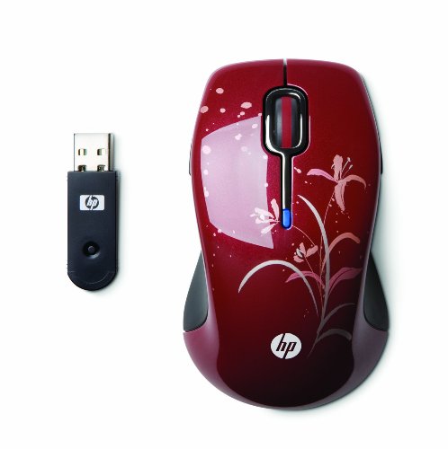 hp wireless comfort mouse in retail packaging orchid  more detail click!