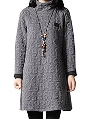 Turtleneck Cotton/Jersey General Print Jumper 