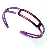 Caravan Open Square Bi Pink Headband 7/8