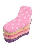 Doublju Womens Warm Socks in Soft Microfiber 5 Pairs Set