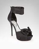 bebe Luella Satin Bow Sandal