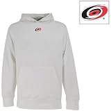 Antigua Men's NHL Carolina Hurricanes Impact Desert Dry Hoodie, White, XX-Large