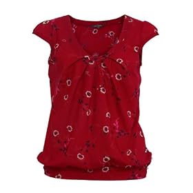 Emily and Fin Rosie Tee Red Flower Top