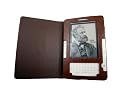 Luxury Case for Kindle book-style: Brown carry case for E-Book Reader, fits models: AMAZON Kindle, Kindle 2 (6")... - see description