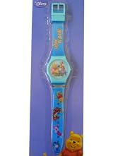 Winnie The Pooh Wrist Watch - Pooh Watch - Blue Digital Jelly Watch