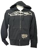 New Ed Hardy By Christian Audigier Womens Love Kills Slowly Rhinestone Embroidery Vest Jacket, EHJW 6035 (L, Black) 41uFGcT0OhL. SL160 New Ed Hardy By Christian Audigier Womens Love Kills Slowly Rhinestone Embroidery Vest Jacket, EHJW 6035 (L, Black)