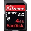 Sandisk 4GB Extreme SD - Retail Pack