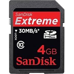 SanDisk SecureDigital High Capacity Card Extreme 4GB 30MB Edition