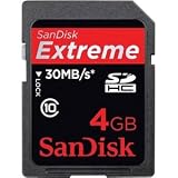 SanDisk SecureDigital High Capacity Card Extreme 4GB 30MB Edition