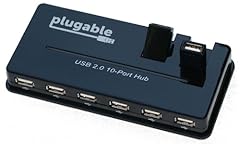 Plugable USB 2.0 10 Port Hub (with Power Adapter) 