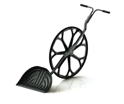 Snow Wolf SW0310 Wheeled Snow Shovel With Wear Strip