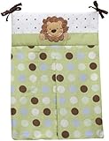 NoJo Little Bedding  Jungle Pals Diaper Stacker