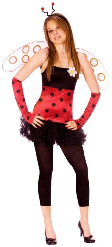 Fun World Costumes Womens Teen Lovely Ladybug, Black, Junior 0 9 photo Fun World Costumes Womens Teen Lovely Ladybug, Black, Junior 0 9