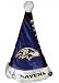 Baltimore Ravens 24.5 Colorblock Santa Hat