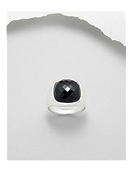 Reconstructed stones Ring In 92.5 Sterling Silver