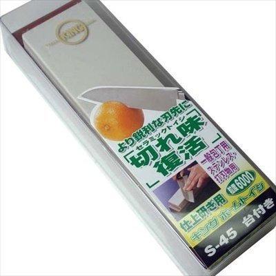 Cover image : KING 刃物超仕上用砥石 台付 #6000 最終超仕上用 S-1