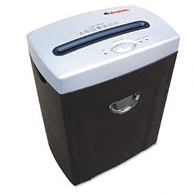 UNIVERSAL OFFICE PRODUCTS Medium-Duty 38063 Micro-Cut Shredder, Black Silver by Universal