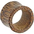 3/4" Organic Hollow Coconut Wood Plug