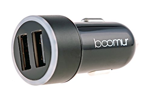 Innovative Dual USB Car Charger w/ Smart Chip Failsafe Protection for Your Expensive USB Devices | 4.8 Amp for All Apple & Android Models