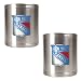 New York Rangers 2pc Stainless Steel Can Holder Set- Primary Logo NHL Hockey