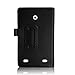 Infiland Folio PU Leather Case Smart Fit Cover For 7inch LG G PAD 7.0 V400 / LTE V410 / VK410 / UK410 Tablet Only (7inch LG G PAD 7.0 V400,Black)