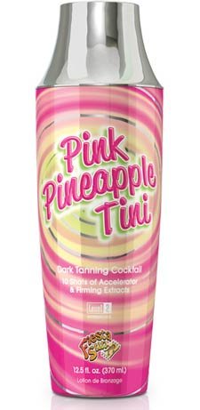 2011 Fiesta Sun PINK PINEAPPLE TINI Accelerator Tanning Lotion 12.5 oz.