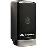 Georgia-Pacific Handi-Fresh 53250 Black Soap Dispenser, 4.5" Width x 4.75" Length