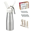 Siphon � Chantilly Professionnel, mousses et cr�mes - 500 ML + 10 Cartouches Incluses