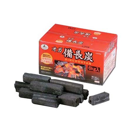 キャプテンスタッグ(CAPTAIN STAG) オガ備長炭 6kg入 M-6739