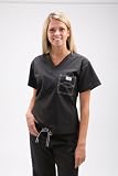 blue sky scrubs Women's Original Scrub Top