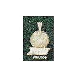 Western Michigan University WMU Basketball Pendant (14kt)