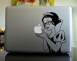 Apple Macbook Vinyl Decal Sticker - Snow White Geek
