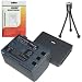 HQRP Replacement Battery Pack For Canon ZR930/900/850/830/800/700/600/500/400/300/200/100 plus HQRP Screen Protector & Mini Tripod HQRP Replacement Battery Pack For Canon ZR930/900/850/830/800/700/600/500/400/300/200/100 plus HQRP Screen Protector & Mini Tripod