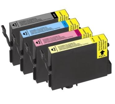 Lot de 4 cartouches compatible- T0711,T0712, T0713,T0714