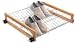 Shoe Rack- Rolling- Wood &amp; Chrome