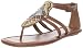 Jessica Simpson Women's Camille T-Strap Sandal,Light Luggage,6.5 M US