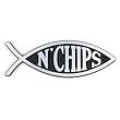 Fish 'N' Chips Car Emblem