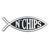 Fish 'N' Chips Car Emblem