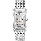 Michele Quartz, Silver Stainless Steel Band Pearl Dial - Women's Watch MWW16B000001