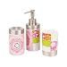Present Time Bathroom set Muurbloem Design porcelain pink