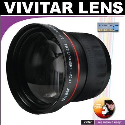 .. Vivitar Series 1 High Definition 3.5X Telephoto Lens For The Sony Cybershot DSC-H7, H9, H50 Digital Cameras