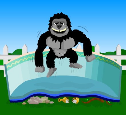GORILLA FLOOR PAD 27 ROUND