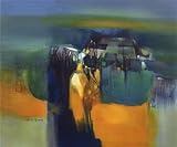 The Perfect Effect Canvas Of Oil Painting 'Modern Abstract' ,size: 18x22 Inch / 46x55 Cm ,this Reproductions Art Decorative Canvas Prints Is Fit For Bar Decor And Home Artwork And Gifts