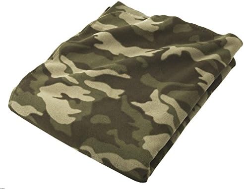 Camo Fleece Throw Oversized Blanket - 54x64"