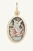 Gold Plated Religious Medal - Guardian Angel