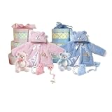 My First Teddy Baby Tower Boxed Gift Set (Blue)