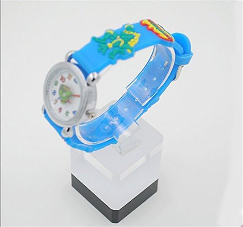 Lovable Teenage Mutant Ninja Turtles design cartoon watch blue
