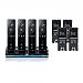 Wii Remote Quadruple Charge Station with 4 Rechargeable Batteries
